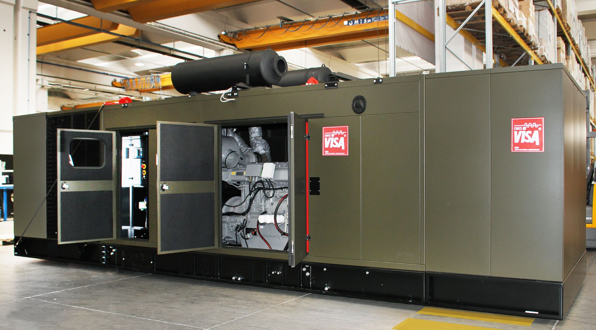 ONIS VISA Green Genset Data Center