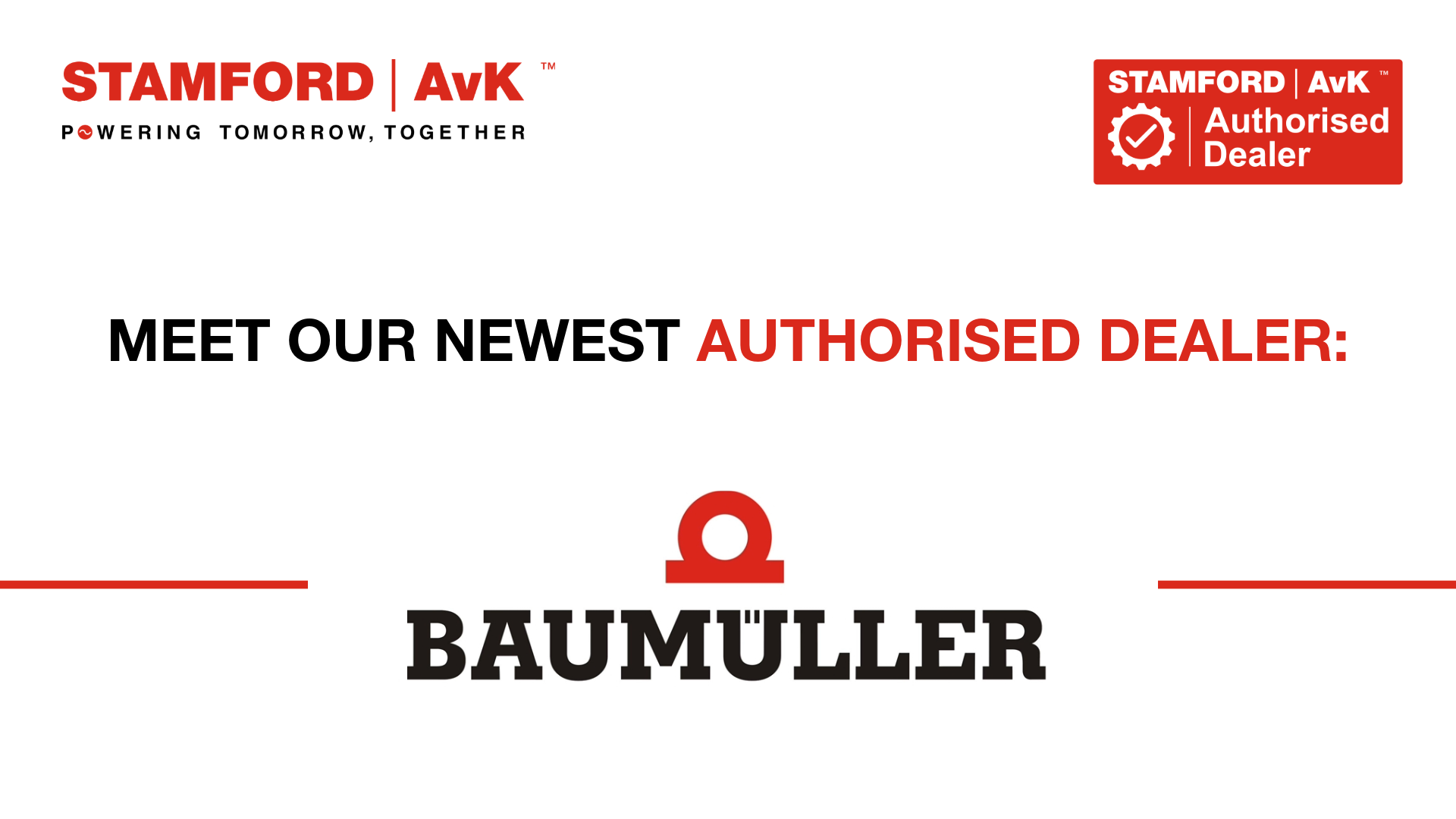 STAMFORD | AvK Welcomes Baumueller Nuermont SA de CV as Authorised Parts and Service Dealer in Mexico