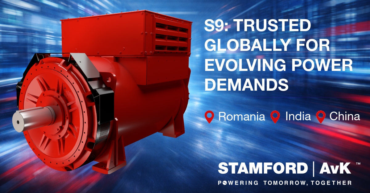 STAMFORD | AvK celebrates the global success of the S9 alternator platform